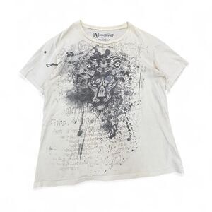 Atonement Y2K White Cyber T Shirt